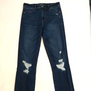 *LAST CHANCE ITEM!*  A & F Simone High-rise Super Skinny Distressed Jeans